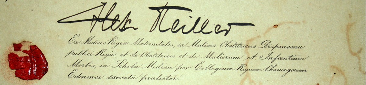 John Griffith Roberts certificate signed by Charles Bell 1872 John Griffith Roberts certificate signed by Charles Bell 1872